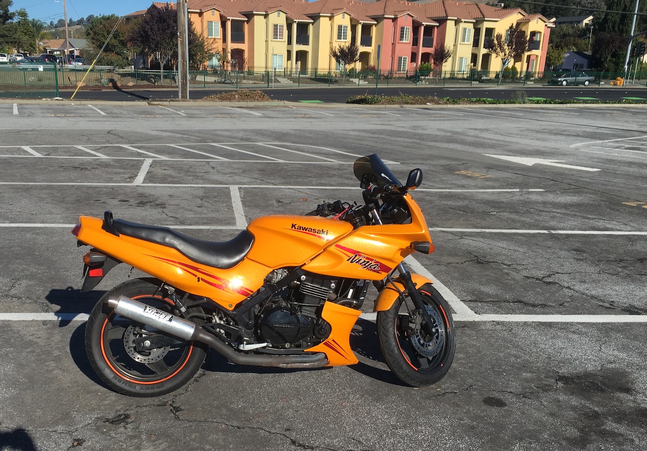 my old Ninja, on the day of purchase my old Ninja, on the day of purchase